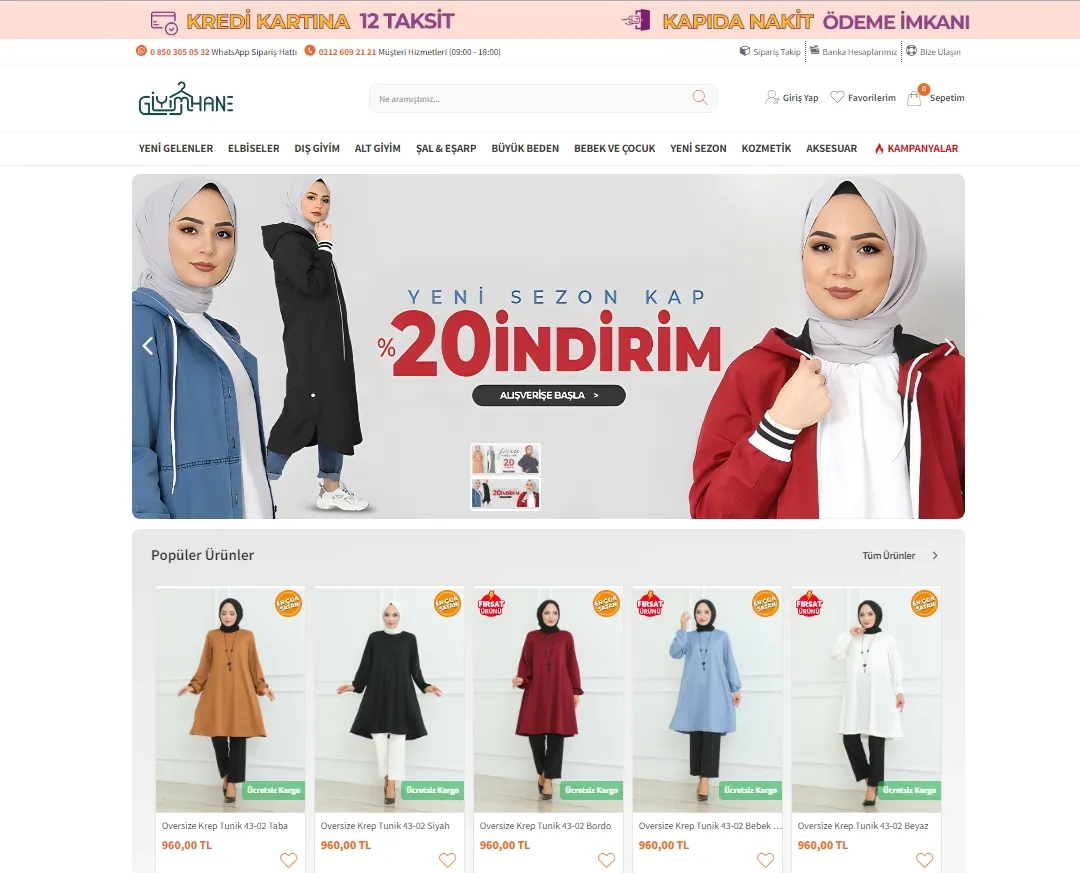 Butik Satış E-Ticaret